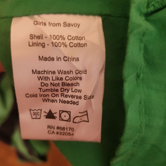 Anthropologie Emerald Ripple Dress / Girls Savoy size 6 - Picture 4 of 6